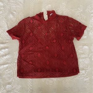 Zara Crochet Top